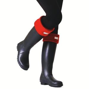 Hunter red boot socks ❤️